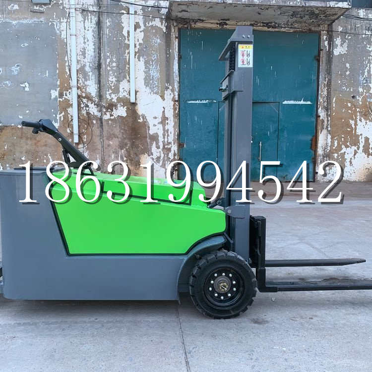 郁南县小型电动叉车1吨2吨步行站驾式电瓶堆高充电装卸车液压升降车铲车